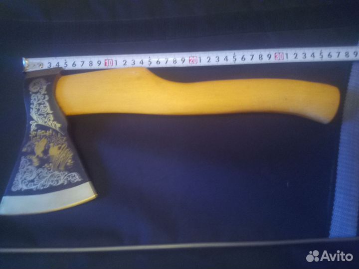 Топор подарочный. Златоустовская гравюра