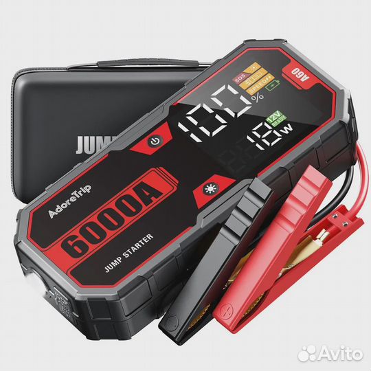 Пусковое устройство бустер JF.egwo 20000mAh 6000A