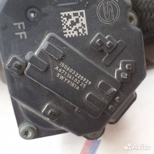 Дроссельная заслонка D20DTF A6711410304 ssangyong