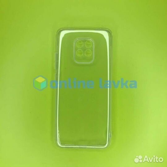 Чехол силикон для Xiaomi Redmi 10x прозрачный