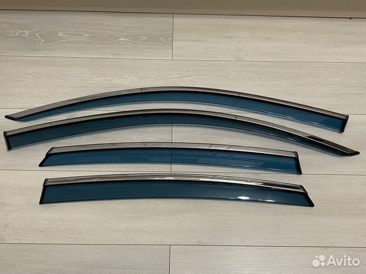 Дефлекторы окон (ветровики) Infiniti M25