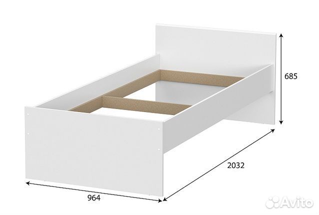 Кровать односпальная в наличии