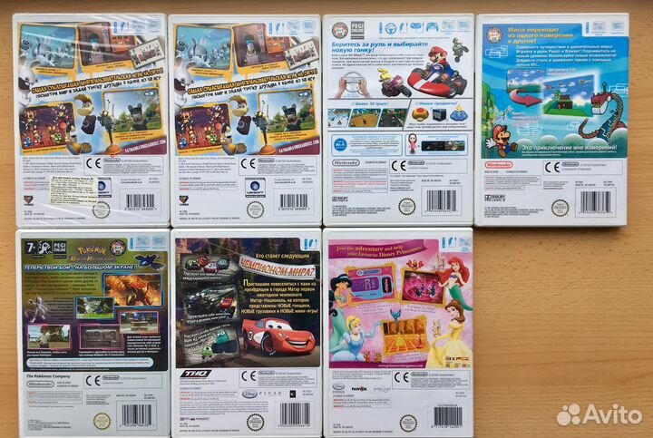 Игры на приставку Nintendo Wii