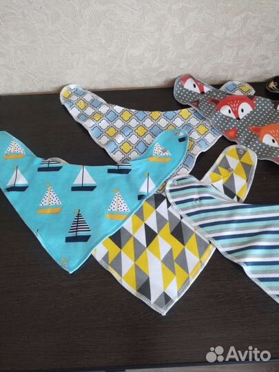 Набор нагрудников для новорожденных