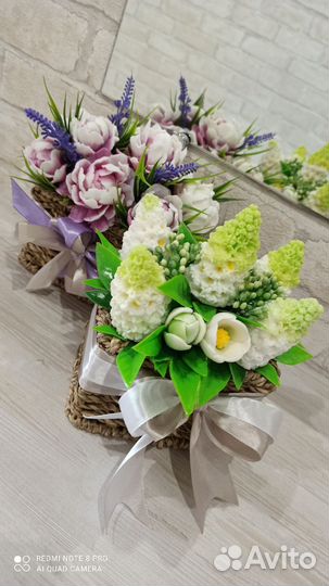 Букет из мыла