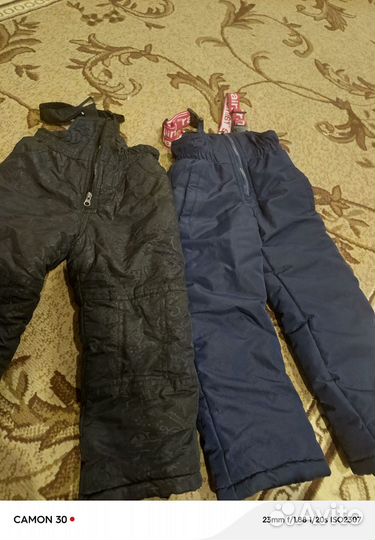 Штаны зимние детские
