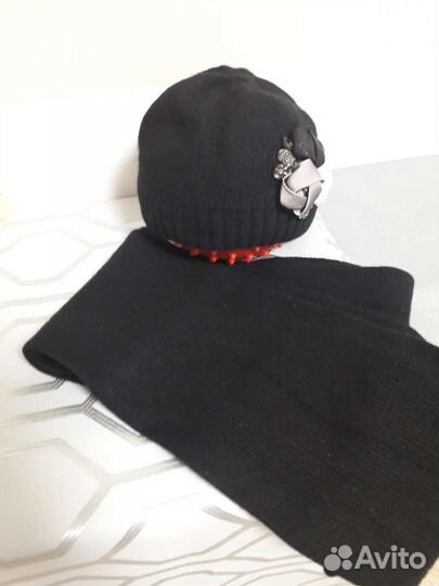Комплект шапка и шарф женский