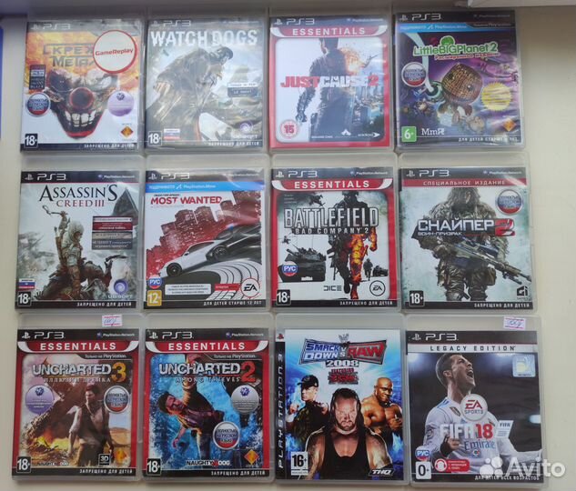 Игры для Sony PlayStation 3 PS3