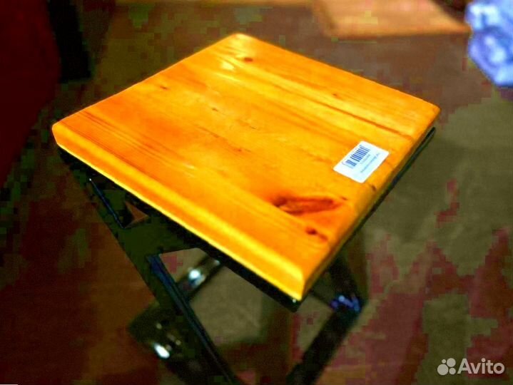 Табурет в стиле лофт