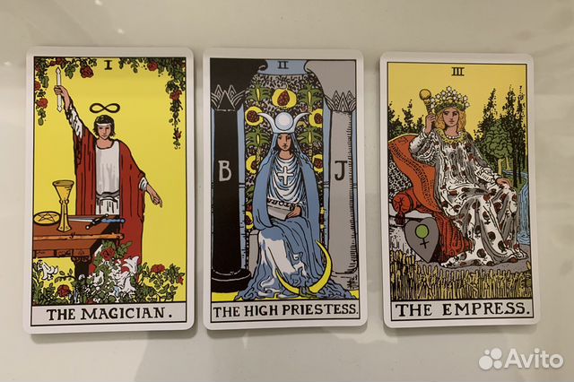 Универсальное Таро Уэйта + велюровый мешочек