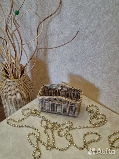 Салфетница плетеная