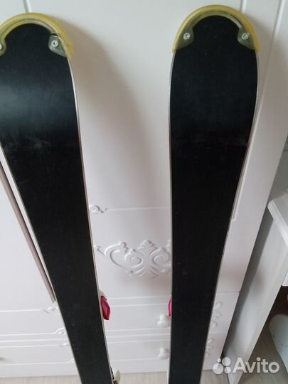 Продам детские горные лыжи Volkl рост 110 комплект