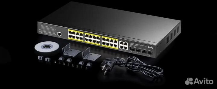 Управляемый коммутатор Cudy GS2028PS4-300W