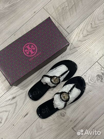 Tory burch шлепанцы