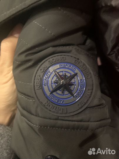 Пуховик мужской tom farr