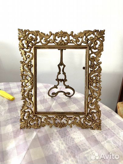 Рамка бронза антикварная Франция