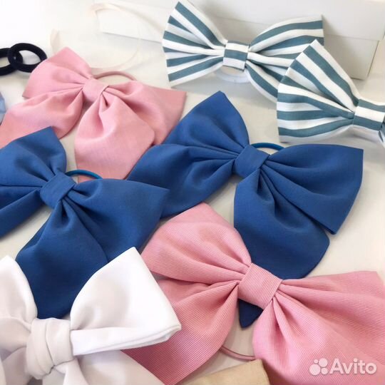 Школьные банты ручной работы, набор бантов