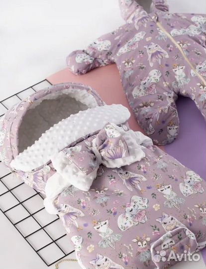 Конверт на выписку зимний