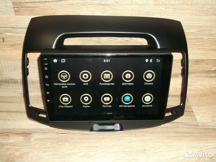 Магнитола Hyundai Elantra Android 2006-2010г GPS