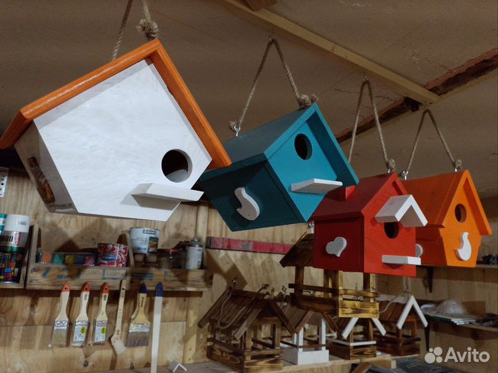 Скворечники и кормушки для птиц
