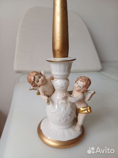 Фарфоровый Подсвечник 