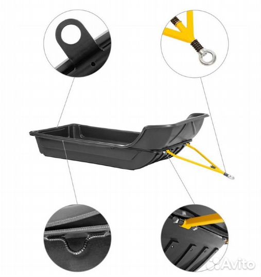 Сани для снегохода С-6