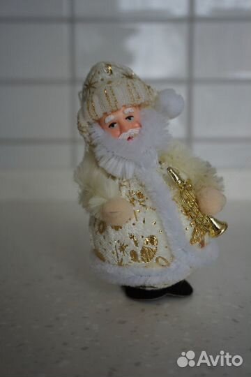 Новогодние игрушки на ёлку «Деды Морозы» 3 шт