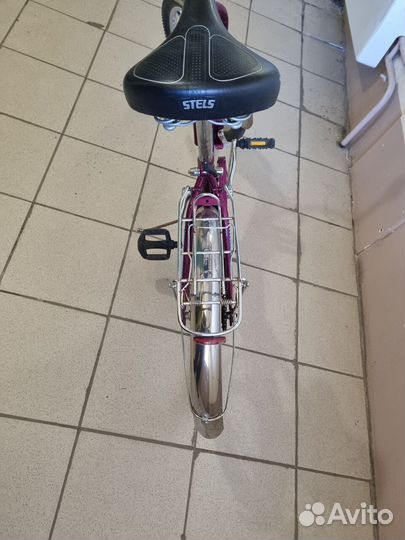 Велосипед Stels 310 фиолетовый складной