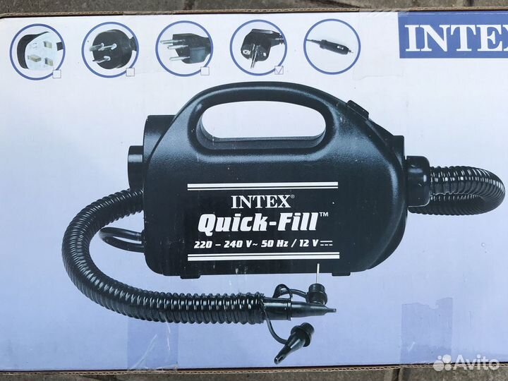 Продам насос электрический intex