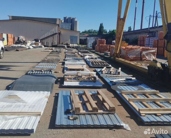 Профнастил для заборов, навесов, ограждений