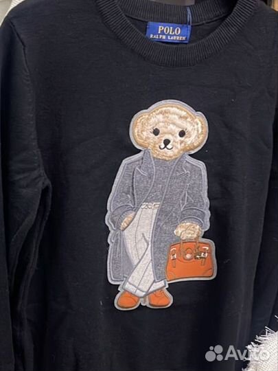 Polo ralph lauren bear свитер женский