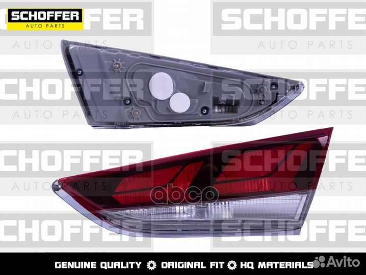 Фонарь в крышку багажника правый Hyundai Sonata