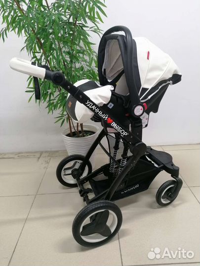 Новая автолюлька на коляску (с адаптерами)