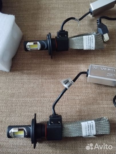 LED Лампы для автомобиля LED H4 S7 2 шт новые