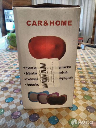 Массажная роликовая подушка Massage Pillow 8028