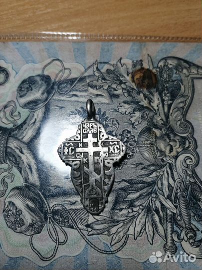 Крест серебряный 1779