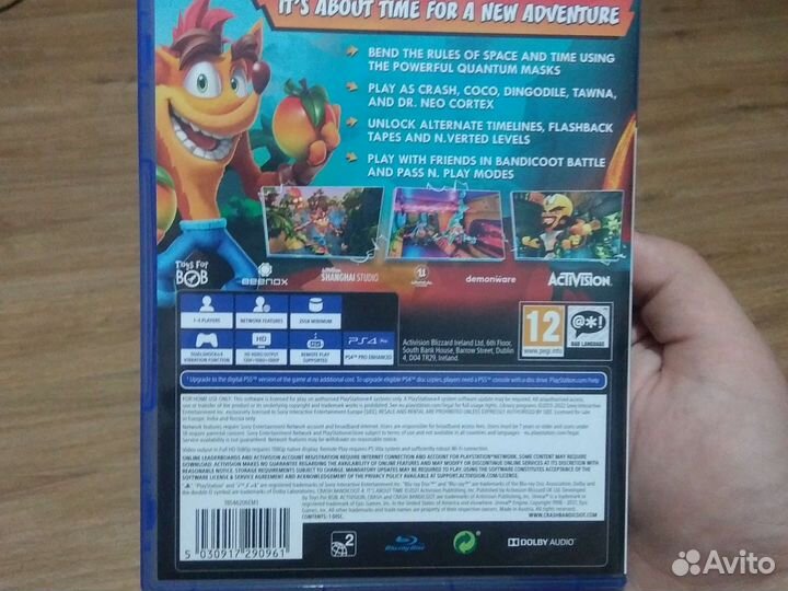 Crash bandicoot 4 ps4