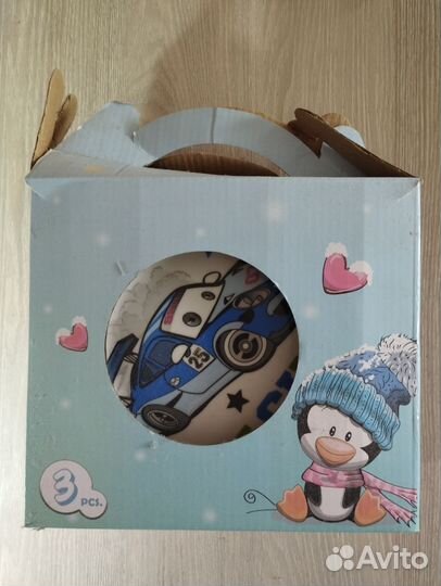 Набор посуды для мальчика