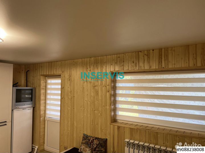 Плиссе жалюзи на пластиковые окна без сверления