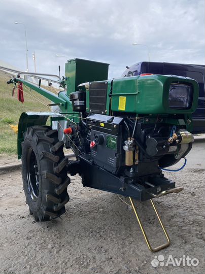 Мотоблок Файтер 15DE + почвофреза и сиденье