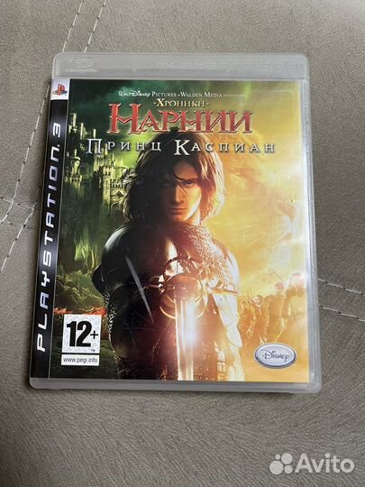 Диск на ps3 Хроники Нарнии принц каспиан