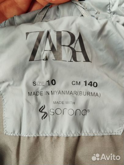 Куртка на девочку Zara 140