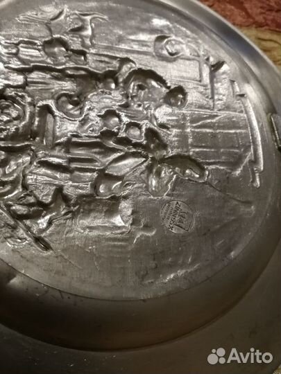 Настенная тарелка SKS Zinn 95 Made in Germany