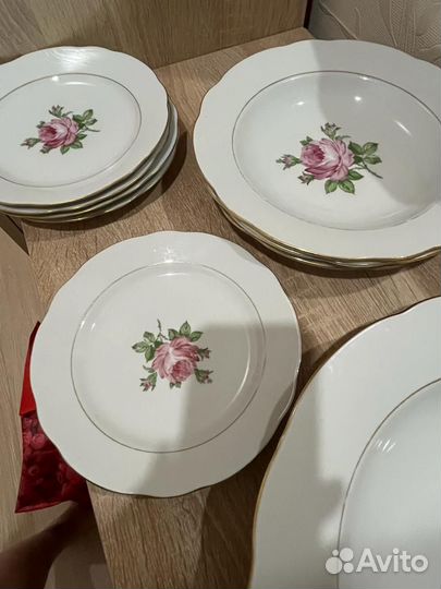 Большое блюдо каhla ГДР