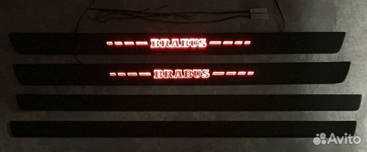 Пороги Mercedes s500 s63 s65 C217 Brabus