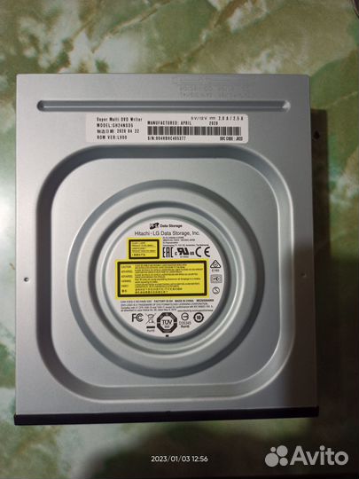Новый привод DVD-RW LG gh24nsd5