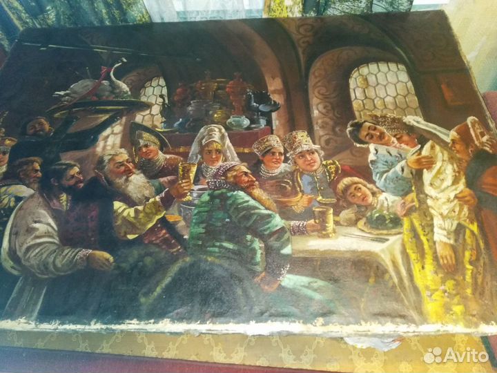 Копия картины Маковский 19 век