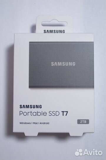 Samsung Portable SSD T7 2Tb новый