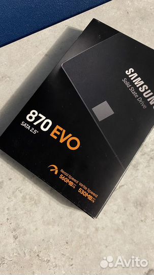 SSD Samsung 870 evo 250 GB новый