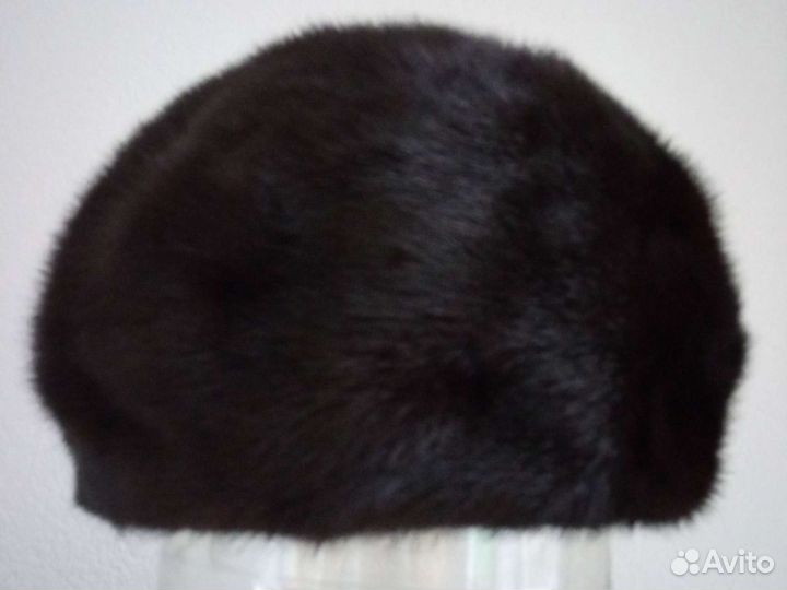 Женский норковый берет